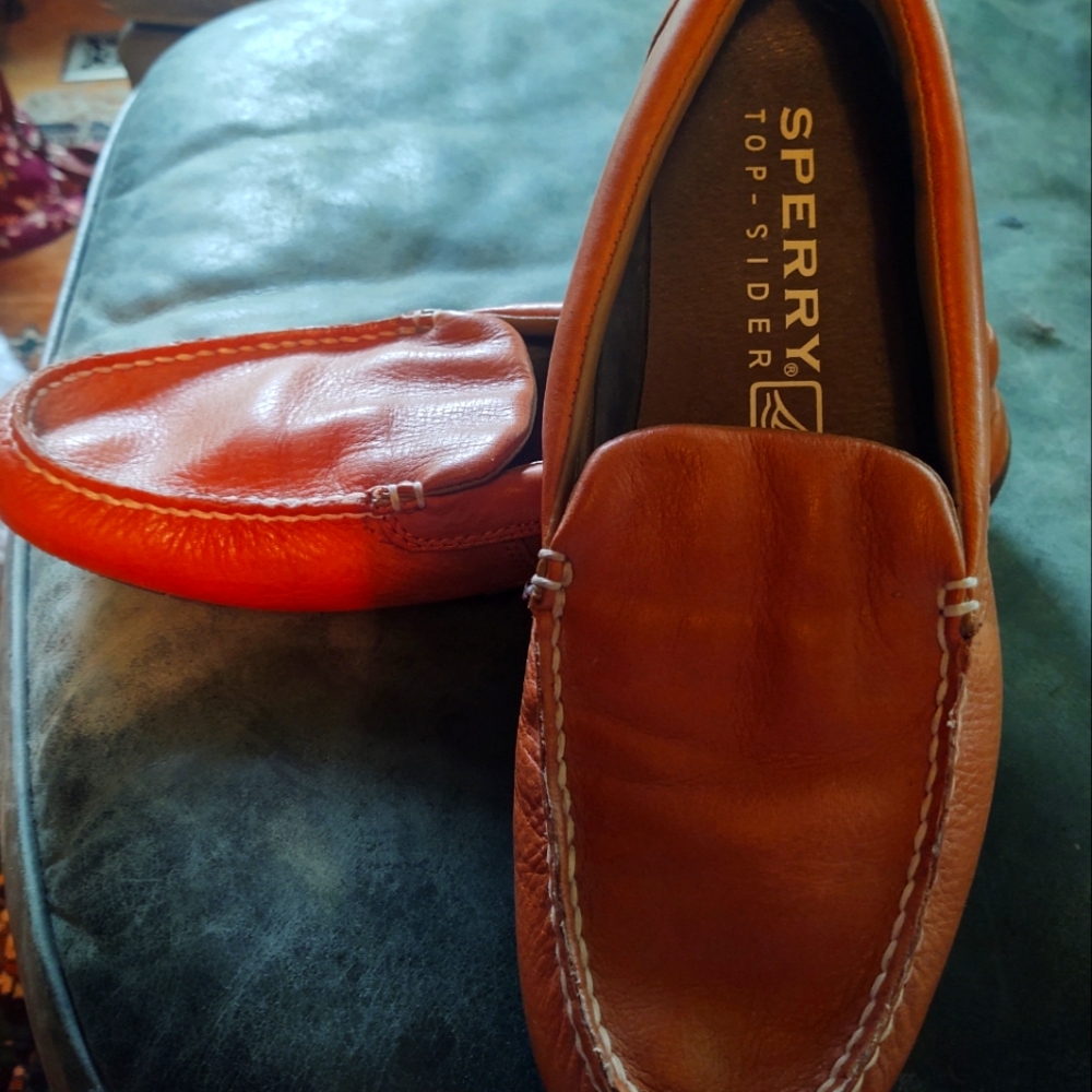 Leather Sperry Topsider Loafers 9m